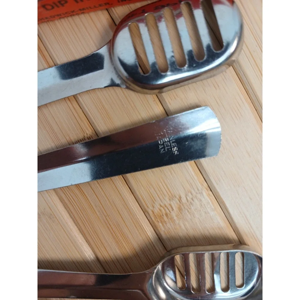 Vintage Chadwick Stainless Steel Corn Butterers Set of 4 Japan 92954 1976